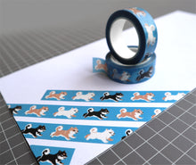 Load image into Gallery viewer, Shiba Inu Dog Washi Tape