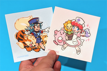 Load image into Gallery viewer, OG Pokeladies 3 Inch Vinyl Stickers