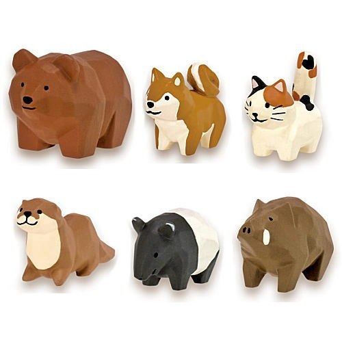 Seiji Kawasaki Wood Carving Animals 1 Gacha Figure – shopmamath