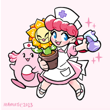 Load image into Gallery viewer, OG Pokeladies 3 Inch Vinyl Stickers