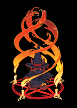 Load image into Gallery viewer, Witchy Kitty Acrylic Keychains
