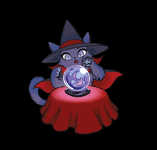 Load image into Gallery viewer, Witchy Kitty Acrylic Keychains