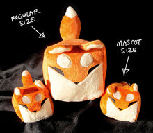 Load image into Gallery viewer, Boxfox Mascot Plush Keychain