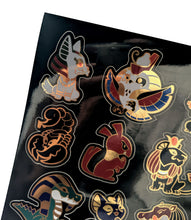 Load image into Gallery viewer, Tiny Pantheon Pin Art Sticker Sheets