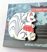 Load image into Gallery viewer, Shrine Kitsune Pair Pins