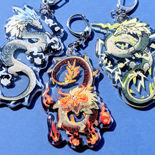 Load image into Gallery viewer, Ancient Dragon Acrylic Keychains