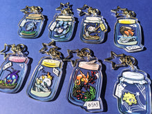 Load image into Gallery viewer, Bugs in Jars Acrylic Charms