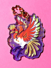 Load image into Gallery viewer, Tower Duo Rainbow Holo Acrylic Keychains