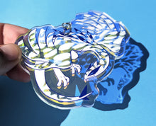 Load image into Gallery viewer, Tower Duo Rainbow Holo Acrylic Keychains