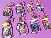 Load image into Gallery viewer, Bugs in Jars Acrylic Charms