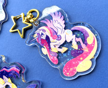 Load image into Gallery viewer, MLP Alicorn Princess Quartet Acrylic Keychains