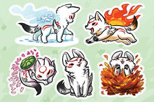 Load image into Gallery viewer, Puppyterasu Vinyl Sticker Sheet