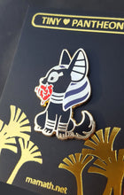 Load image into Gallery viewer, Anubis Enamel Pin (Tiny Pantheon 2018)