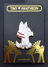 Load image into Gallery viewer, Wepwawet Enamel Pin (Tiny Pantheon 2018)
