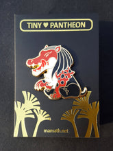 Load image into Gallery viewer, Ammit Enamel Pin (Tiny Pantheon 2018)