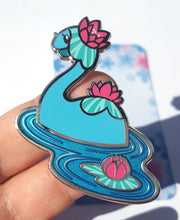 Load image into Gallery viewer, Sweet Saurian Plesiosaur Enamel Pin
