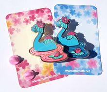 Load image into Gallery viewer, Sweet Saurian Plesiosaur Enamel Pin