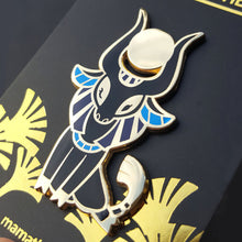 Load image into Gallery viewer, Hathor Enamel Pin (Tiny Pantheon 2018)