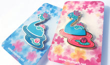 Load image into Gallery viewer, Sweet Saurian Plesiosaur Enamel Pin