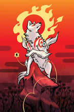 Load image into Gallery viewer, Solar Deity Amaterasu 11x17" gold foiled Poster