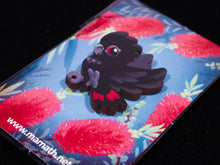 Load image into Gallery viewer, Red-tailed Black Cockatoo Wood Pins