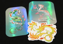 Load image into Gallery viewer, BIG Koi Dragon Vinyl Stickers