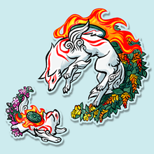 Load image into Gallery viewer, Floralterasu Family Vinyl Stickers