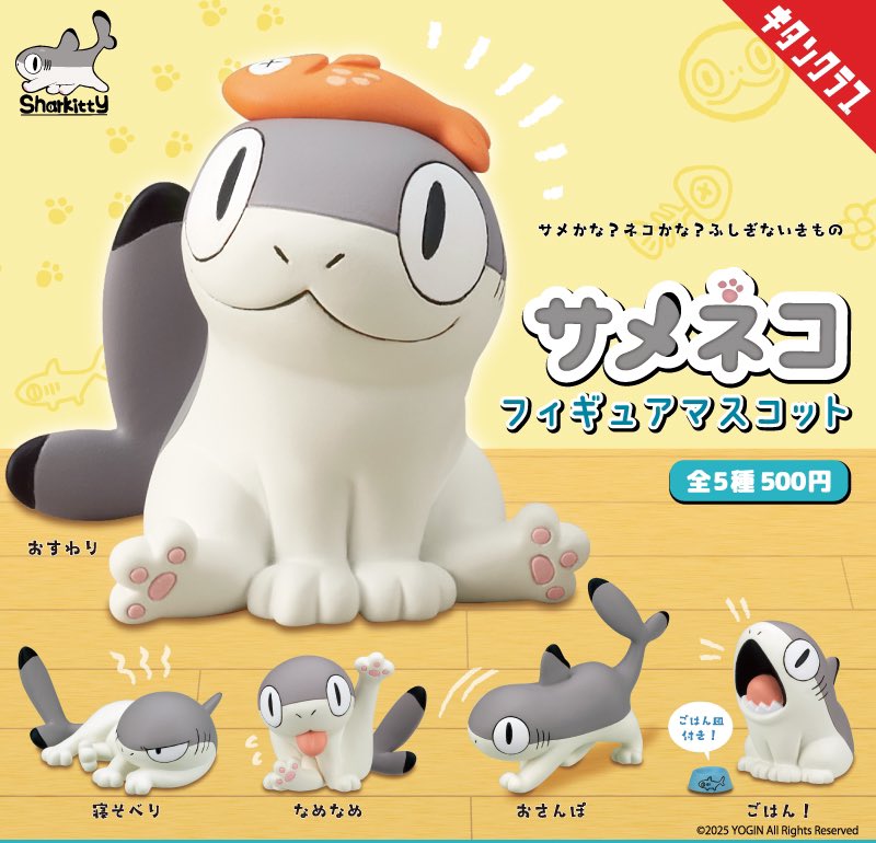 Sharkitty Gacha Figure