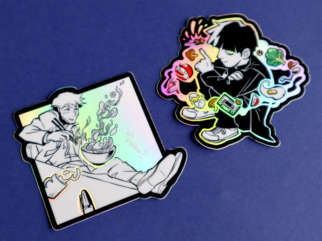 Mob Psycho 3-Inch Vinyl Stickers