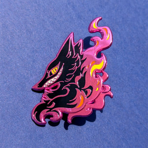 Phantomfire Foxface Hard Enamel Pin