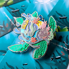 Load image into Gallery viewer, Coral-back Turtle (Wild Advent) Enamel Pin