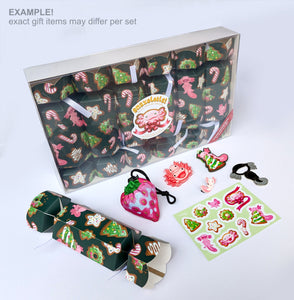 Snaxolotl Christmas Crackers - Set of 6 - Unique Axolotl Surprise Gifts!