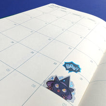 Load image into Gallery viewer, Witch Kitties: Tricky Sticks! Holo Vinyl Sticker Sheet (2025)