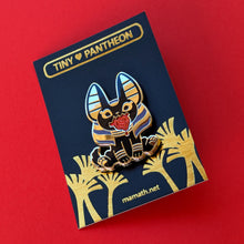 Load image into Gallery viewer, Anubis Clearheart Enamel Pin