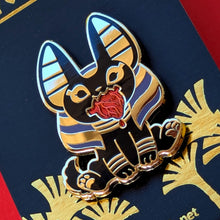 Load image into Gallery viewer, Anubis Clearheart Enamel Pin