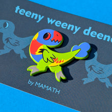 Load image into Gallery viewer, Teeny Weeny Deenos: Rainbow Lorikeet