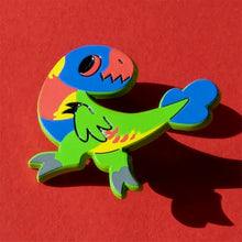 Load image into Gallery viewer, Teeny Weeny Deenos: Rainbow Lorikeet