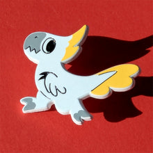 Load image into Gallery viewer, Teeny Weeny Deenos: Sulfur-crested Cockatoo