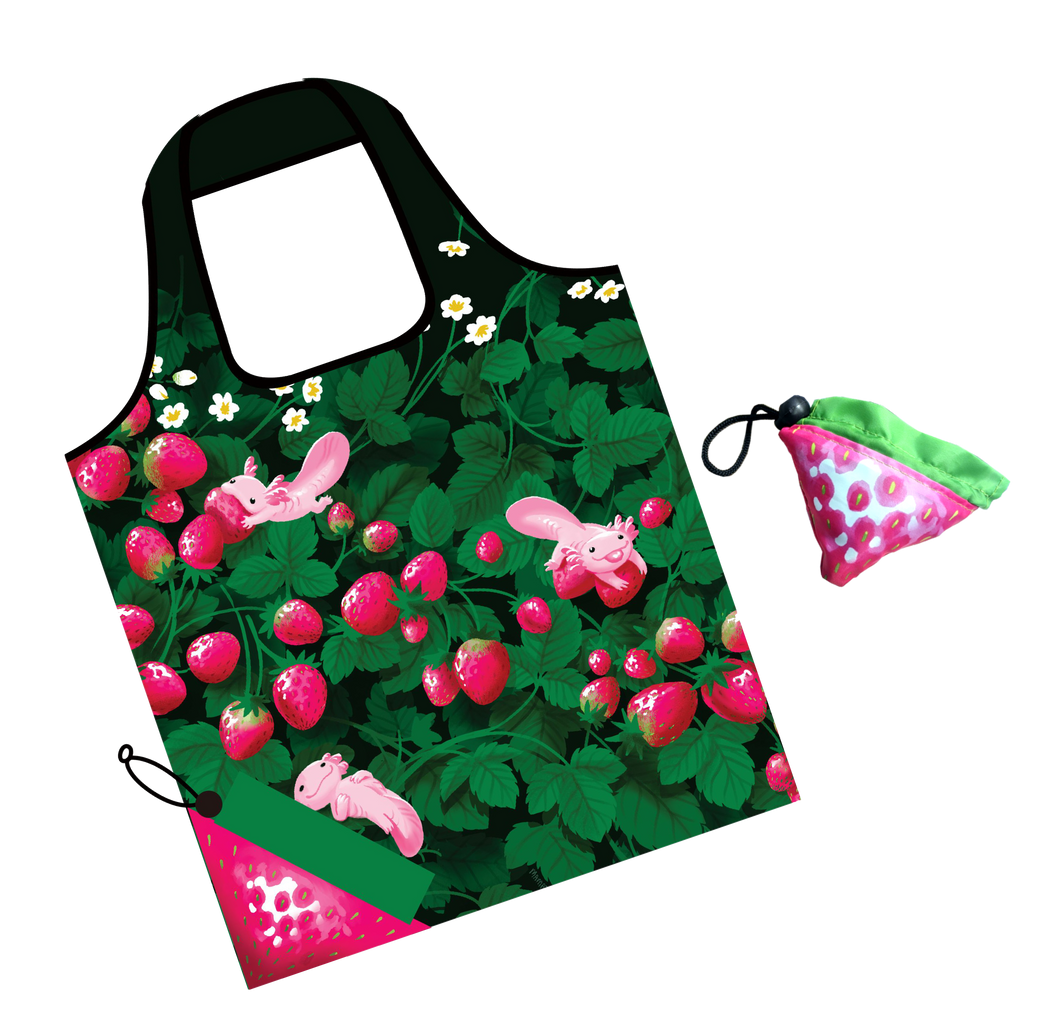 Strawblotls Foldable Grocery Bag
