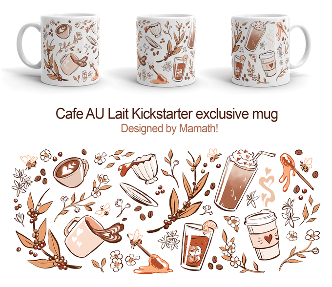 CAFE AU LAIT Ceramic Mug