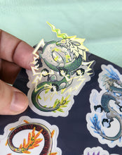 Load image into Gallery viewer, Ancient Dragon Vinyl Sticker Sheet