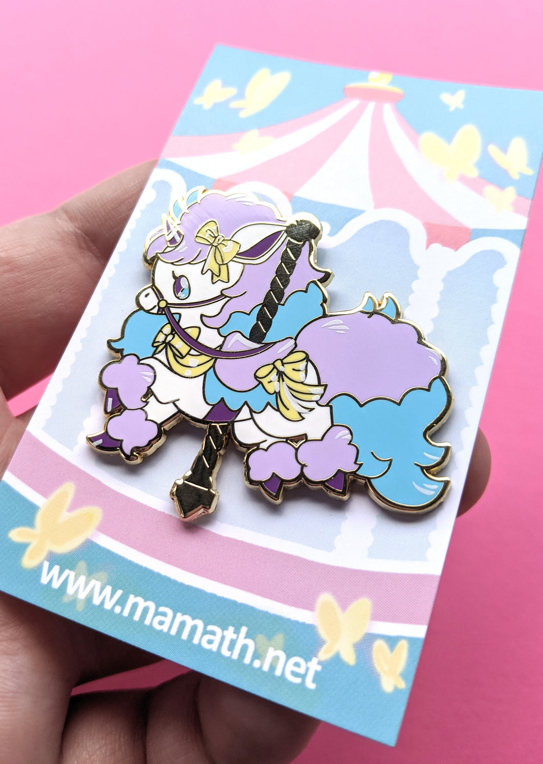 Fairy Pony Hard Enamel Pin