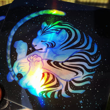 Load image into Gallery viewer, GALACTIGRE Holo Vinyl Sticker