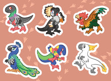 Load image into Gallery viewer, Scree! Mini Raptor Vinyl Sticker Sheets